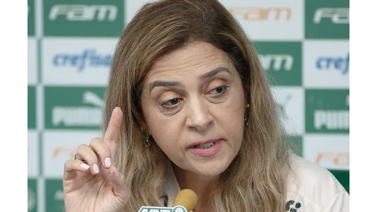 Leila Pereira saiu em defesa de um dos princípios fundamentais da história do Palmeiras Foto: Ettore Chiereguini/AGIF
