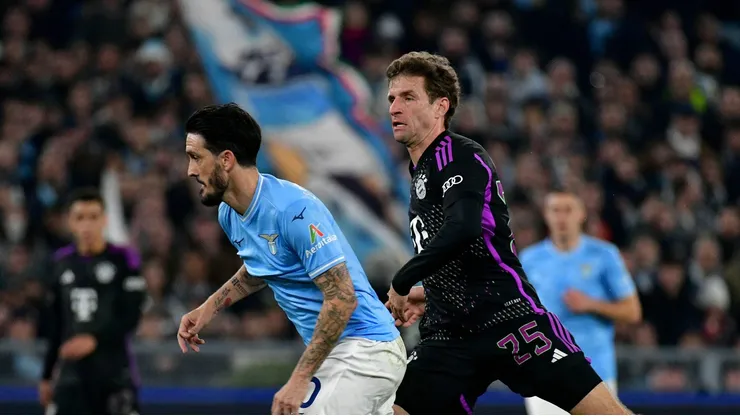 Lazio e Bayern: disputa por uma vaga nas quartas da Champions League (Foto: Marco Rosi - SS Lazio/Getty Images)