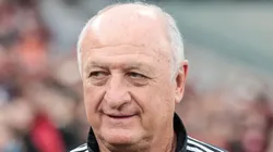 Felipão em jogo na Arena da Baixada contra o Athletico Paranaense, em 2023.