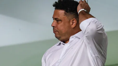 Ronaldo se irrita com a Adidas. Foto: Gilson Junio/AGIF