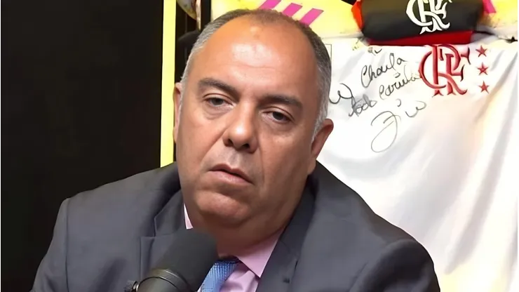 Marcos Braz, homem forte de negócios no Flamengo está fechando mais um contrato Foto: Reprodução/Charla Podcast