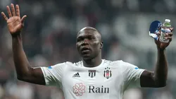 Aboubakar com a camisa do Besiktas. Foto: Ahmad Mora/Getty Images