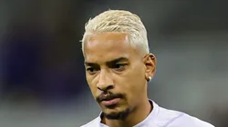 Matheus Pereira durante jogo do Campeonato Brasileiro de 2023.