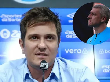 ‘Alfinetada’ em treta entre Antônio Brum e Daronco chega voando na torcida do Grêmio