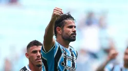 Diego Costa marcou logo na estreia pelo Imortal. Foto: Lucas Uebel/Grêmio FBPA