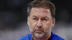 O presidente Augusto Melo na Neo Química Arena em partida do Corinthians contra a Ponte Preta no Campeonato Paulista, no dia 25/02/2024.