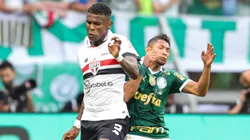 São Paulo e Palmeiras se enfrentando pela Supercopa Rei em 2024. Foto: Gilson Lobo/AGIF