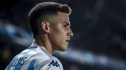 Matías Rojas e Aníbal Moreno mantinham boa parceria nos tempos de Racing. Será que meia também vem para o Palmeiras?