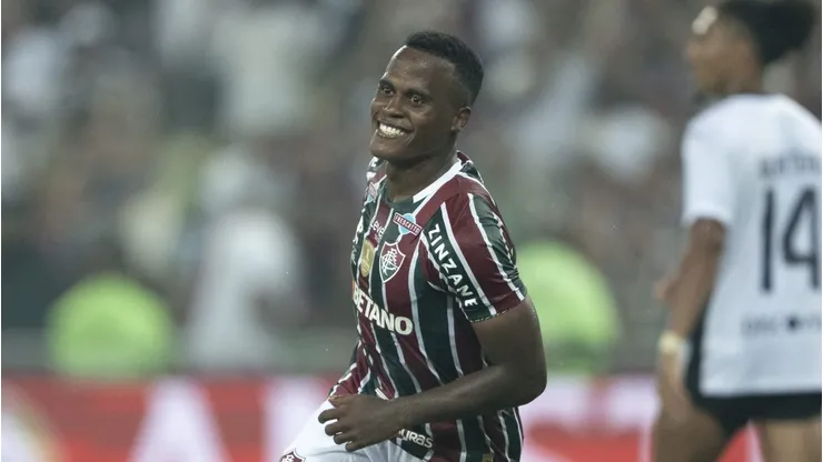 John Arias em ação pelo Fluminense Foto: Jorge Rodrigues/AGIF