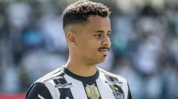 Allan vestindo a camisa do Atlético em 2022 pelo Campeonato Brasileiro. Foto: Robson Mafra/AGIF