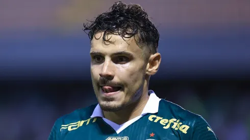 Raphael Veiga concedeu entrevista coletiva na Academia de Futebol na tarde desta terça-feira (30)