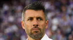 Paulo Pezzolano antes da partida contra o Getafe. Técnico do Valladolid interessa ao Cruz-Maltino.