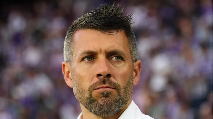 Paulo Pezzolano antes da partida contra o Getafe. Técnico do Valladolid interessa ao Cruz-Maltino.