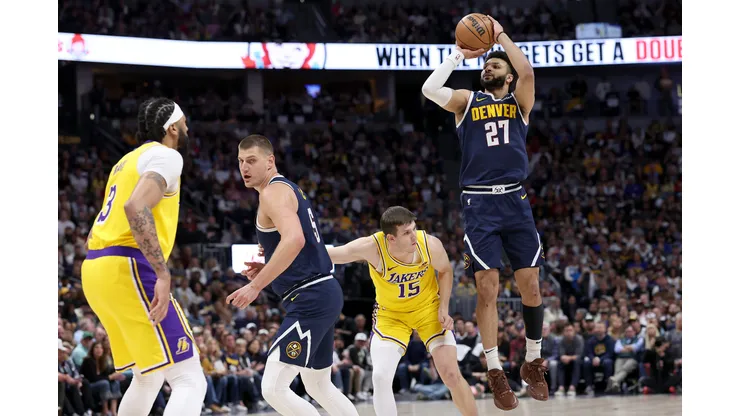 Jamal Murray foi destaque dos Nuggets em mais de um jogo na série contra os Lakers (Foto: Matthew Stockman/Getty Images)