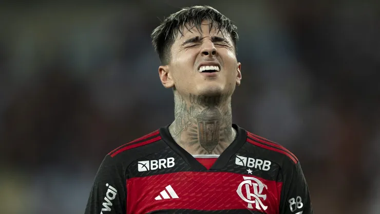 Pulgar teve uma lesão séria no Flamengo.