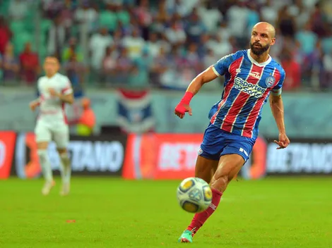 Thaciano, meia do Bahia, fala sobre enfrentar o Grêmio, seu ex-clube