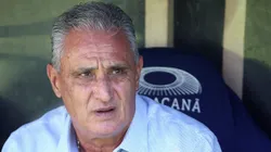 Técnico Tite no Maracanã, em jogo de Flamengo x Botafogo. Foto: Wagner Meier/Getty Images