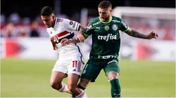 Foto:Alexandre Schneider/Getty Images - Clássico entre São Paulo e Palmeiras
