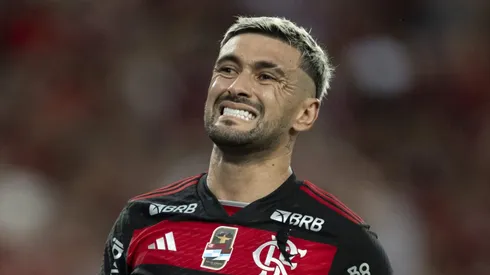 Arrascaeta no Maracanã na final do Campeonato Carioca entre Flamengo e Nova Iguaçu, no dia 07/04/20241.