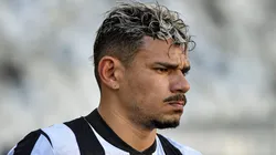 Tiquinho Soares durante partida entre Audax/RJ e Botafogo no Estádio Nilton Santos, pelo Campeonato Carioca, no dia 24/02/2024.
