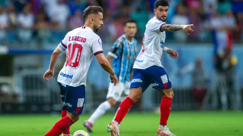 Everton Ribeiro jogador do Bahia durante partida contra o Gremio no estadio Arena Fonte Nova pelo campeonato Brasileiro A 2024. Foto: Jhony Pinho/AGIF