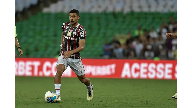 Andre jogador do Fluminense durante partida contra o Vasco no estadio Maracana pelo campeonato Brasileiro A 2024. Foto: Thiago Ribeiro/AGIF