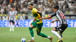 Derik Lacerda jogador do Cuiaba durante partida contra o Atletico-MG no estadio Arena MRV pelo campeonato Brasileiro A 2023. Foto: Alessandra Torres/AGIF