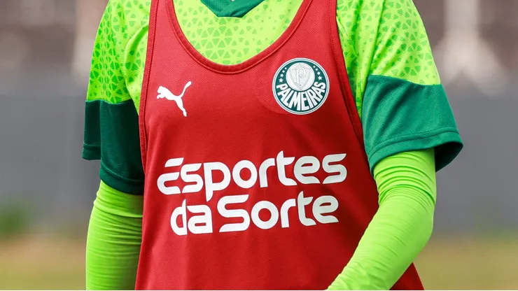 Esportes da Sorte entra de vez na briga para patrocinar o Palmeiras no masculino a partir de 2025 - Foto: Paloma Cassiano/Palmeiras/by Canon