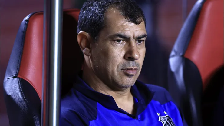 Fábio Carille, treinador do Santos.