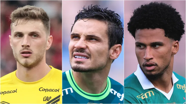 Bento, Veiga e Murilo. Foto: Agif