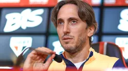 Luis Zubeldia, treinador do São Paulo.