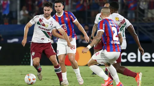 Cerro Porteño x Fluminense pela Libertadores 2024. (Foto de Christian Alvarenga/Getty Images)