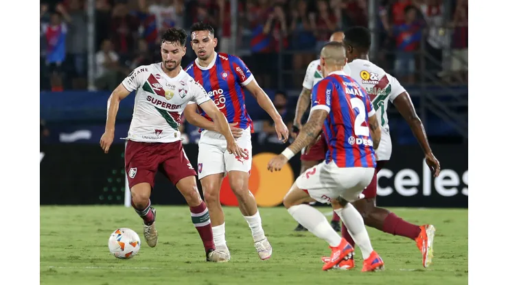 Cerro Porteño x Fluminense pela Libertadores 2024. (Foto de Christian Alvarenga/Getty Images)