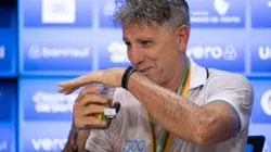 RS - PORTO ALEGRE - 06/04/2024 - GAUCHO 2024, GREMIO X JUVENTUDE - FINAL - Renato Portaluppi tecnico do Gremio durante coletiva de imprensa apos partida contra o Juventude no estadio Arena do Gremio pelo campeonato Gaucho 2024. Foto: Liamara Polli/AGIF