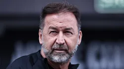 SP - SAO PAULO - 25/01/2024 - COPA SAO PAULO 2024, CORINTHIANS X CRUZEIRO - Presidente Augusto Melo no estadio Arena Corinthians antes da partida entre Corinthians e Cruzeiro pelo campeonato Copa Sao Paulo 2024. Foto: Fabio Giannelli/AGIF