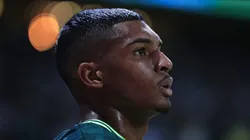 SP - SAO PAULO - 13/07/2023 - COPA DO BRASIL 2023, PALMEIRAS X SAO PAULO - Luis Guilherme jogador do Palmeiras durante partida contra o Sao Paulo no estadio Arena Allianz Parque pelo campeonato Copa do Brasil 2023. Foto: Ettore Chiereguini/AGIF