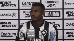 Foto: Reprodução Youtube canal Botafogo TV - Cuiabano é apresentado oficialmente no Botafogo