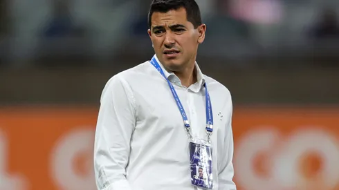 Pedro Martins diretor de Futebol do Cruzeiro durante partida contra o Athletico-PR no estadio Mineirao pelo campeonato Brasileiro A 2023. Foto: Gilson Lobo/AGIF