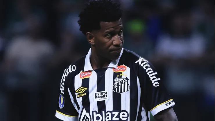 Gil durante a final do Campeonato Paulista entre Palmeiras e Santos, no Allianz Parque, no dia 07/04/2024.