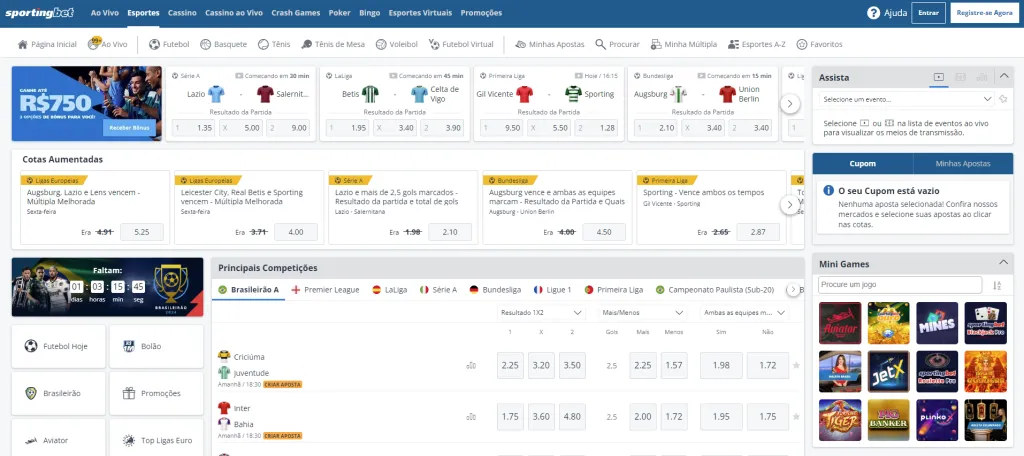 Sportingbet cadastro