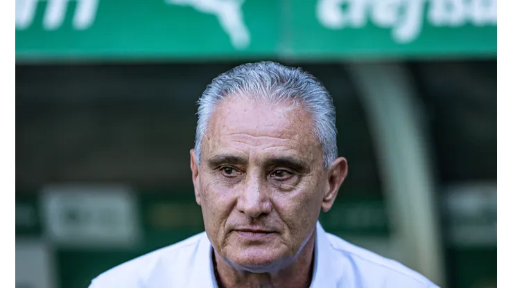 Tite em partida do Campeonato Brasileiro
