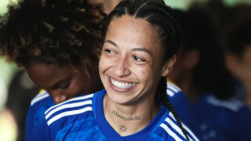 Byanca é a jogadora com mais gols no Brasileirão Feminino. Divulgação/Gustavo Martins/Cruzeiro.