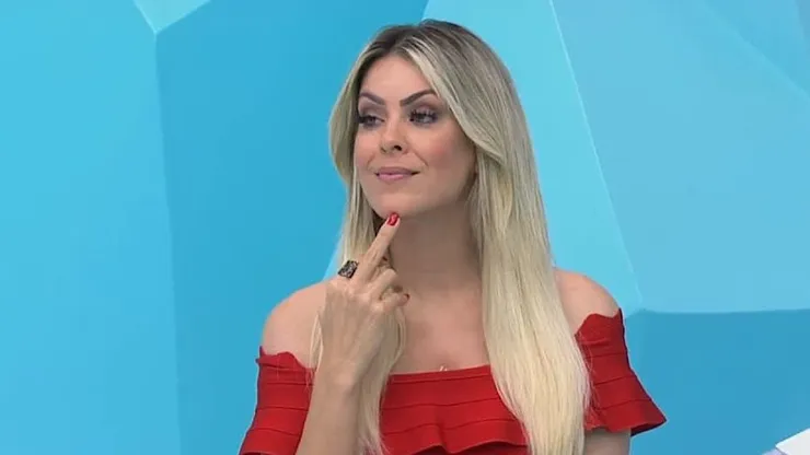 Denílson teve opinião diferente de Renata sobre o Grêmio - Foto: Reprodução/Band.