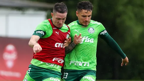 Aníbal Moreno chegou ao Palmeiras em 2024 e causou 'desconforto' em vários atletas na função tática, como Raphael Veiga