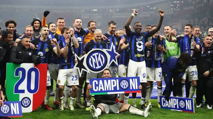Inter de Milão conquistou o Campeonato Italiano da temporada. Marco Luzzani/Getty Images