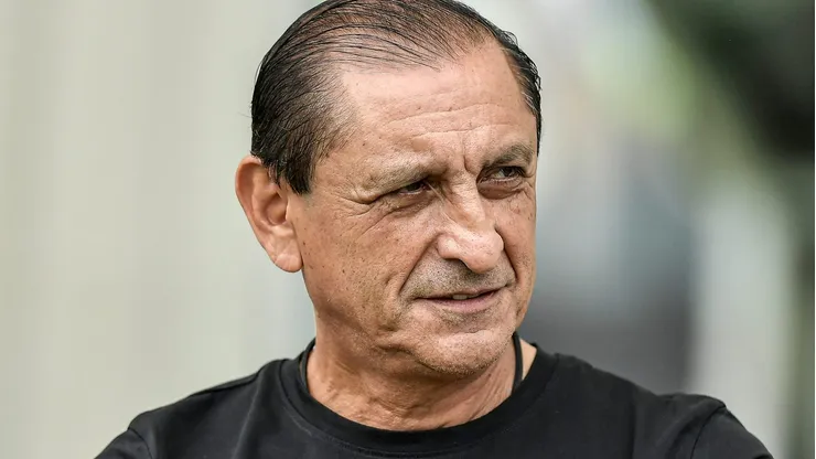 Ramón Díaz em São Januário em partida entre Vasco e Grêmio, pelo Campeonato Brasileiro, no dia 14/04/2024.