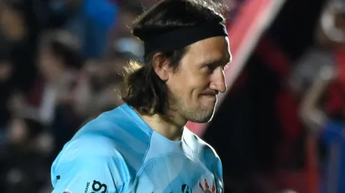 Cássio falhou feio em partida do Corinthians. Foto: Fotobairesarg/AGIF