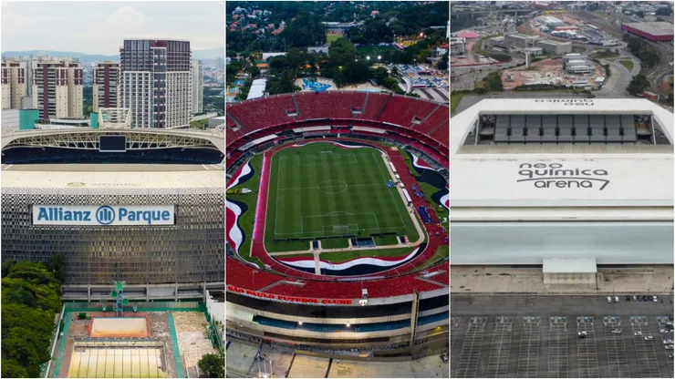 Estádios do Brasil. Foto: Buda Mendes/Ricardo Moreira/Getty Images