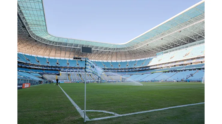 Arena do Grêmio em partida valida pela terceira rodada do Brasileirão entre Grêmio x Cuiabá.