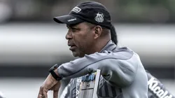 Orlando Ribeiro em treino do Santos Foto: Santos Futebol Clube